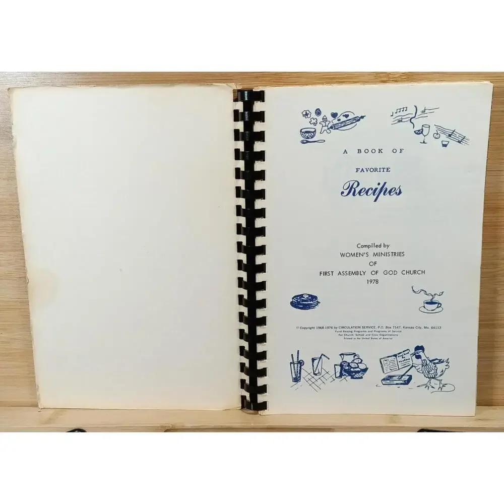 Vintage Cook Book Featuring Recipes From Our Best‎ Cooks - 1978